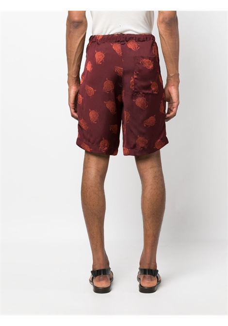 shorts in tessuto jaquard DRIES VAN NOTEN | Pantalone | PIPERI6369358